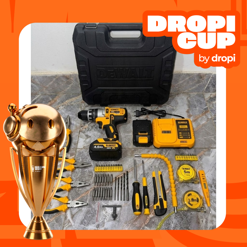 kit de herramientas dewalt eco DROPI CUP